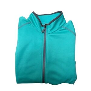 Peter Millar Women’s M Teal Warmth Elements Full Zip Golf Jacket